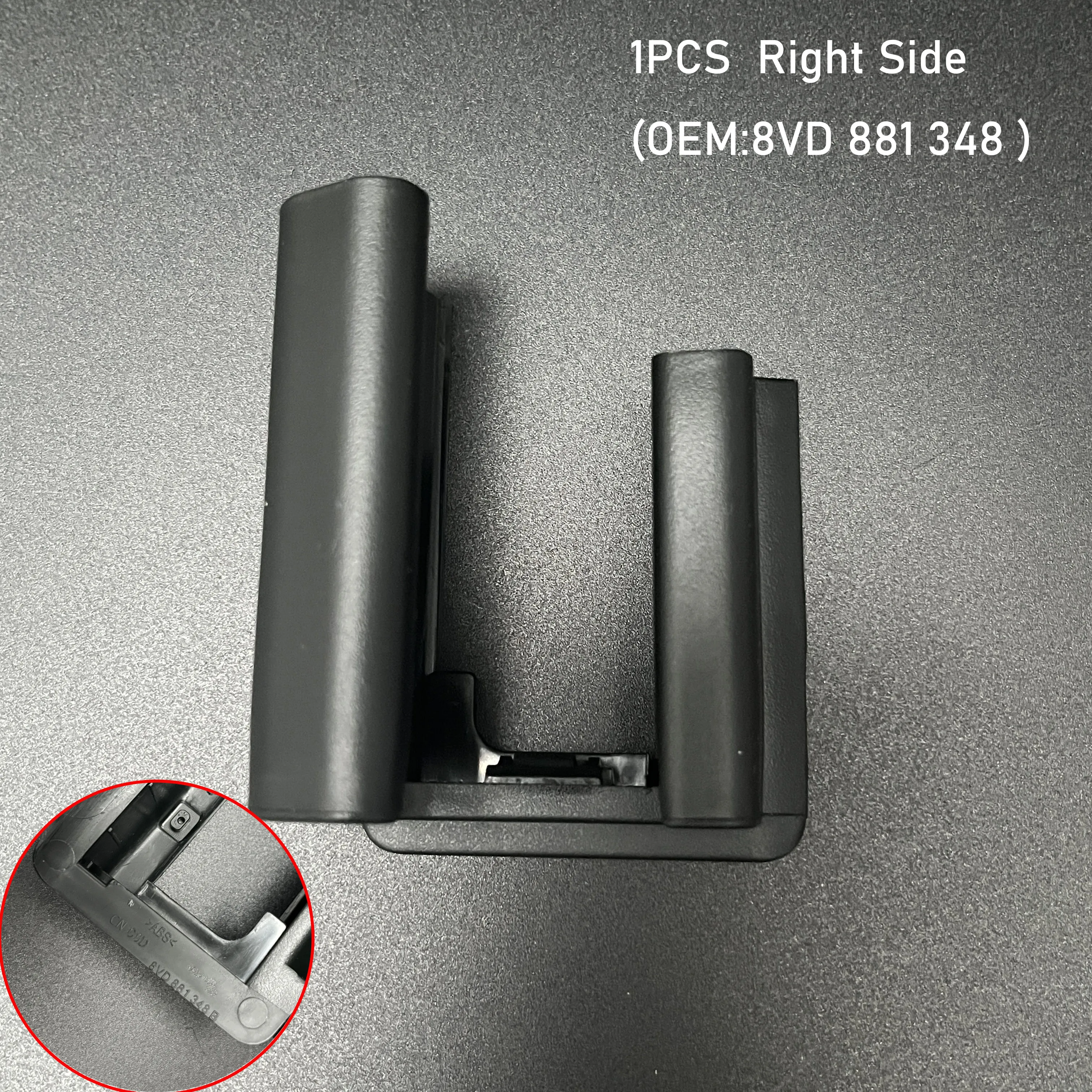 For AUDI A3 A5 A7 OEM Front Seat Guide Rail Track End Plate Cover End Cap Trim 8VD881348/347B 4F0881347/348 8E0881347E/348 E