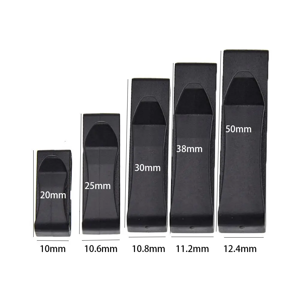 5pcs Molle Webbing Buckle Strap Belt end Clip Adjust Keeper Tactical Backpack Bag Buckles Camping Hiking Outdoor Military Attach