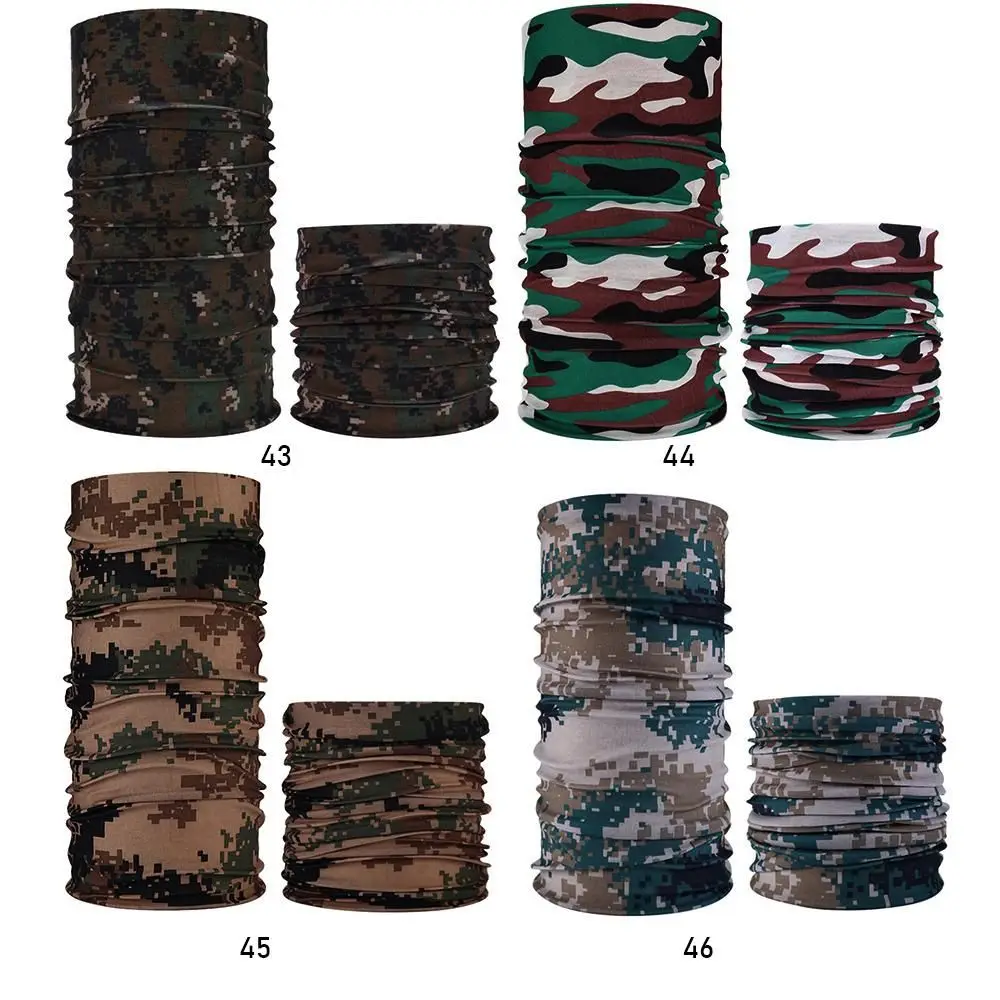 Fashion Men Women Head Face Neck Sunshade Collar Gaiter Tube Bandana Scarf Sports Headwear Scarf Dustproof Outdoor Fishing