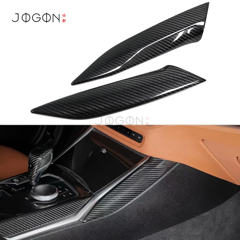 RHD LHD For BMW 3 4 Series G20 G21 G22 G28 G23 G42 320i 325i 330i Dry Carbon Center Console Gear Shift Panel Interior Trim Stick