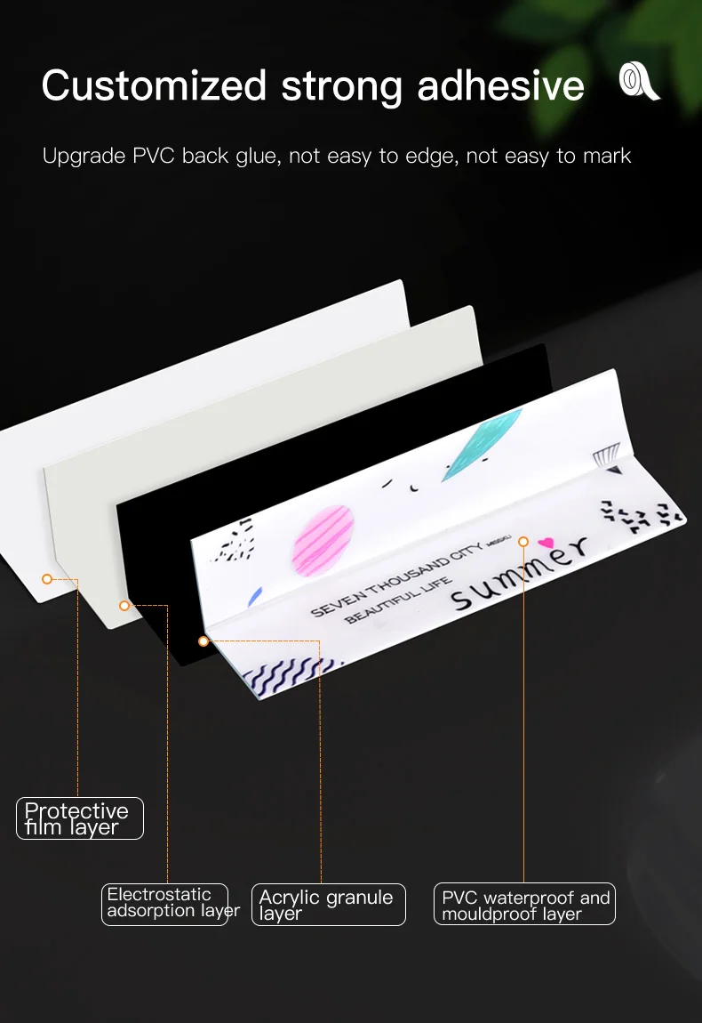 3.2Mx3.8CM Waterproof Bathroom Sink Sealing Strip Tape PVC Self Adhesive Mold Proof Wall Stickers for Kitchen Stove Toilet Gap