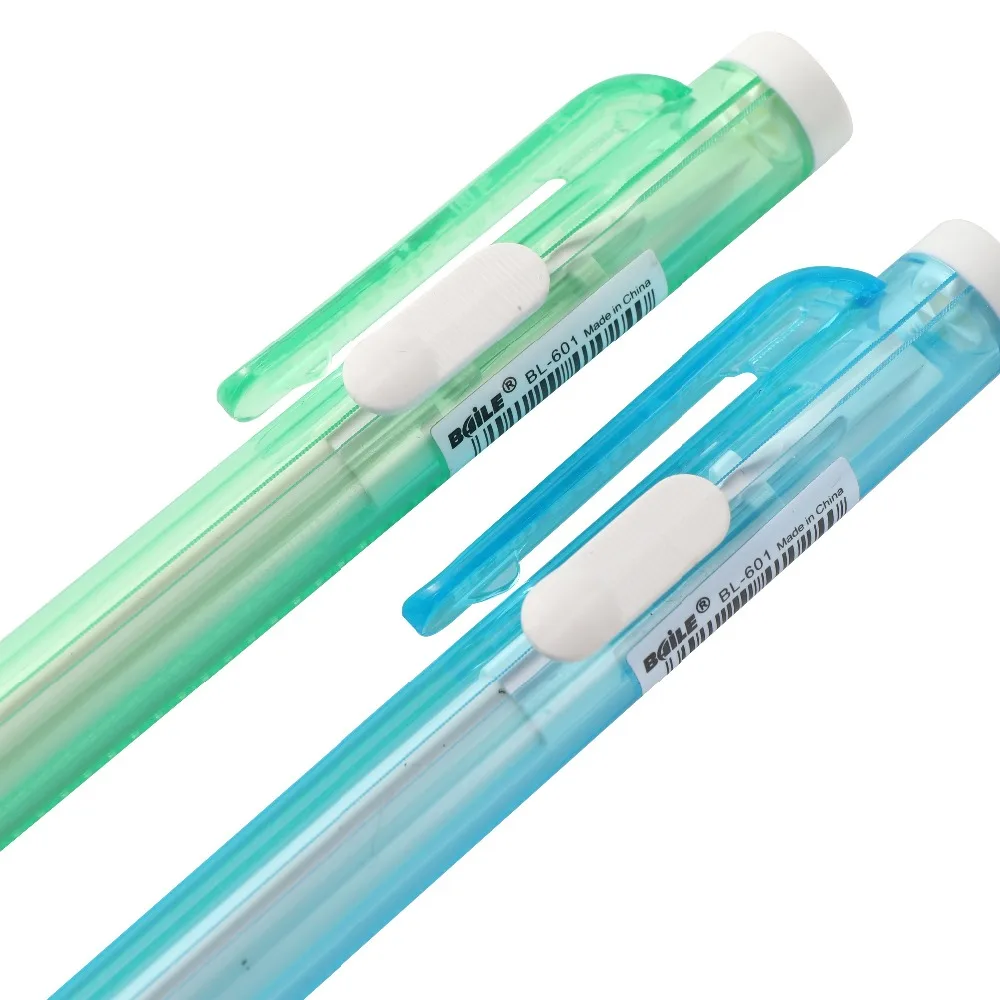 Pen Shaped Rubber Earsers School Stationery Novelty Pencil Eraser Office Accessories Kids Learning Supplies Gift 1 Pc