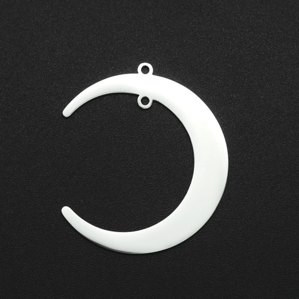 10pcs/lot 316 Stainless Steel Geometric Moon Star Waterdrop DIY Earring Connector Charm Wholesale Factory Price