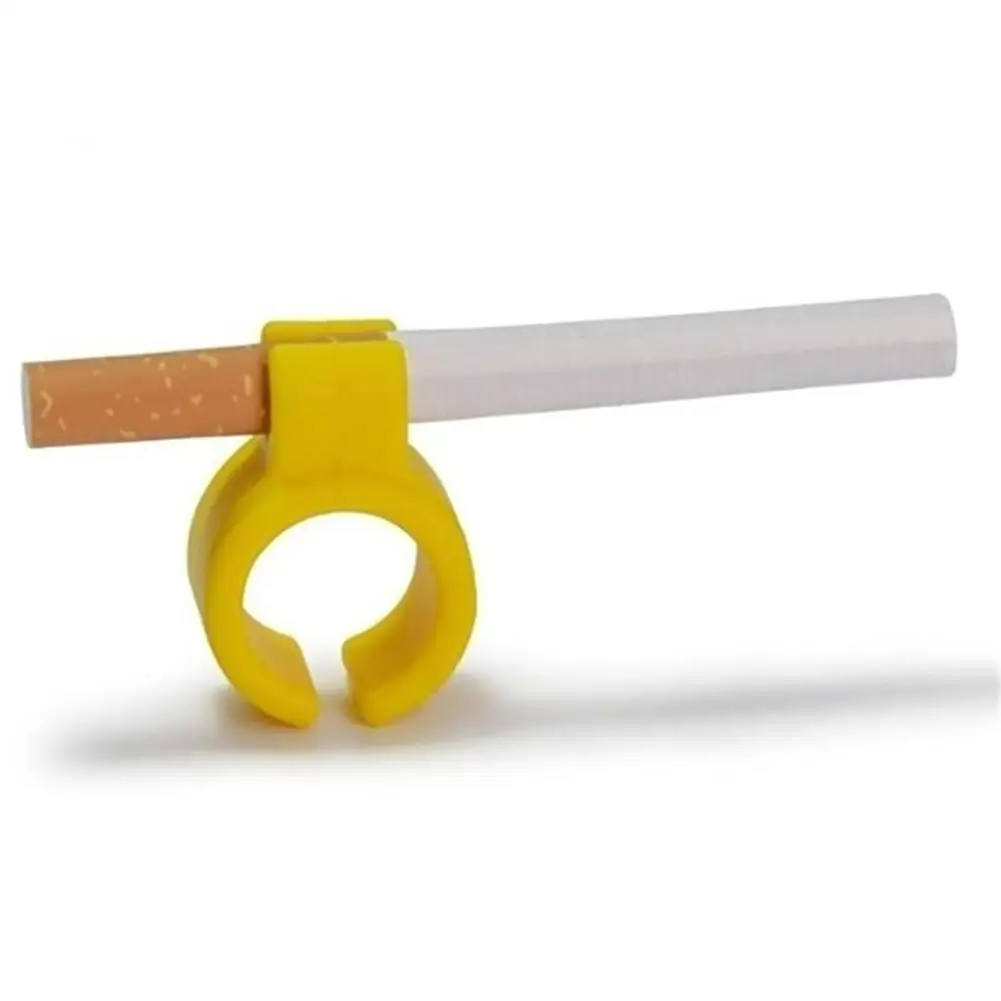 Silicone Ring Finger Hand Rack Cigarette-Holder Creative Cigarette-Holder Ring Rack for Regular Smoking Accessories Wholesale