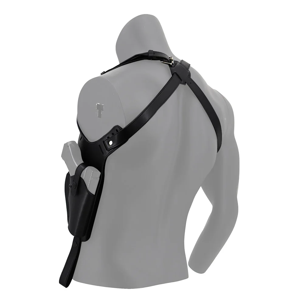 VULPO Tactical Concealed Gun Carry Holster Leather Underarm Shoulder Pistol Holster For M9 M1911 Glock SIG P226 P320 XD