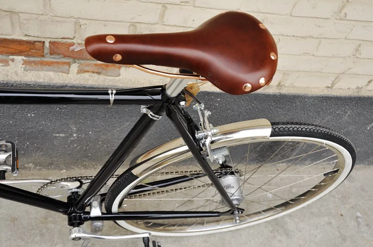 Retro Bike Fender Stainless Steel Mudguard 24/26 Inch 700C City Bicycle Fenders Silver 1Pair