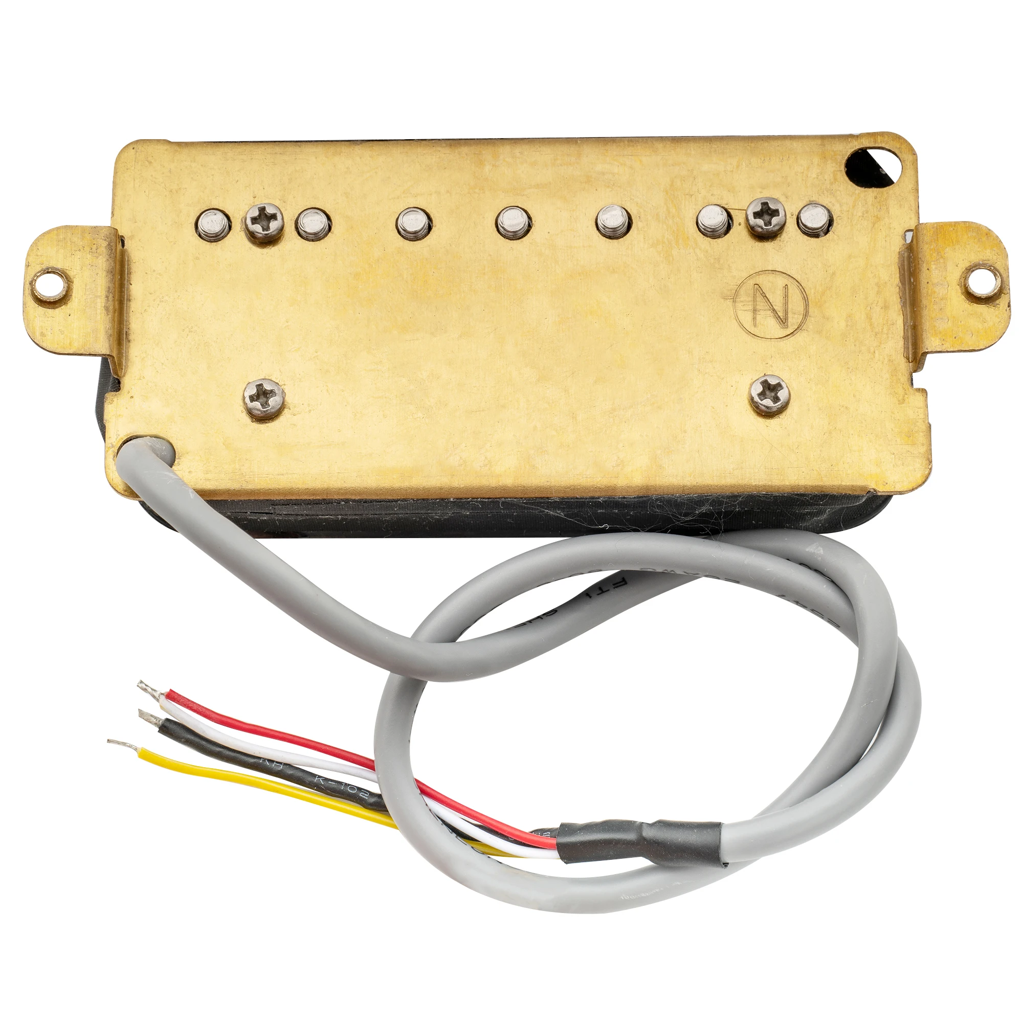 Wilkinson M Series WOH Classical Open Style Ceramic Humbucker Neck Bridge Pickup for 7-String Electric Guitar, Black