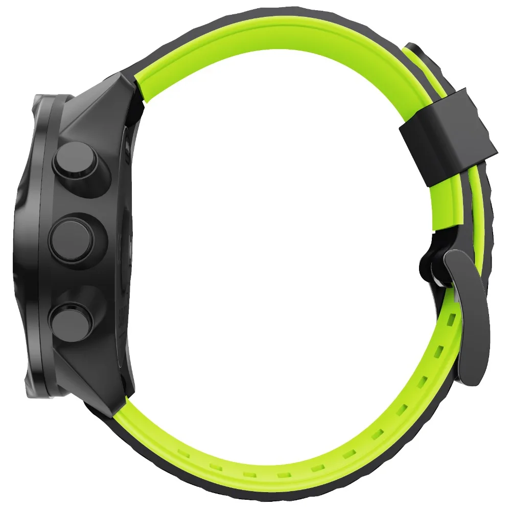 ANBEST For Suunto 7/Suunto 9 Strap Wristband For Suunto 9 Baro/9 Spartan/9 GPS Soft Silicone Sports Watchband Replacement Band