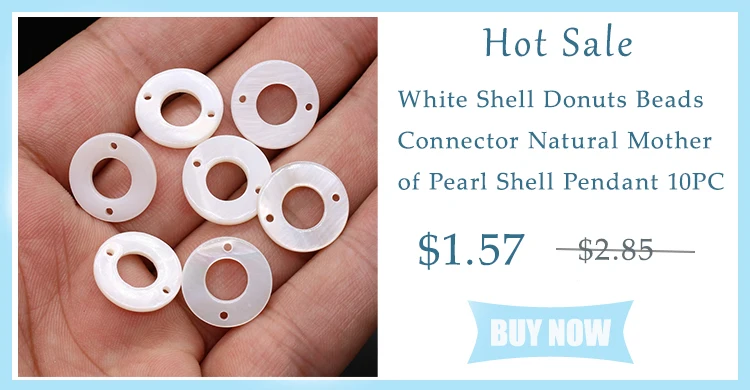 Natural Mother of Pearl Shell Pendant Charms Irregular Seashells Pendants for Jewelry Making DIY Necklace Earring Accessories