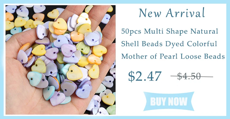 Natural Mother of Pearl Shell Pendant Charms Irregular Seashells Pendants for Jewelry Making DIY Necklace Earring Accessories