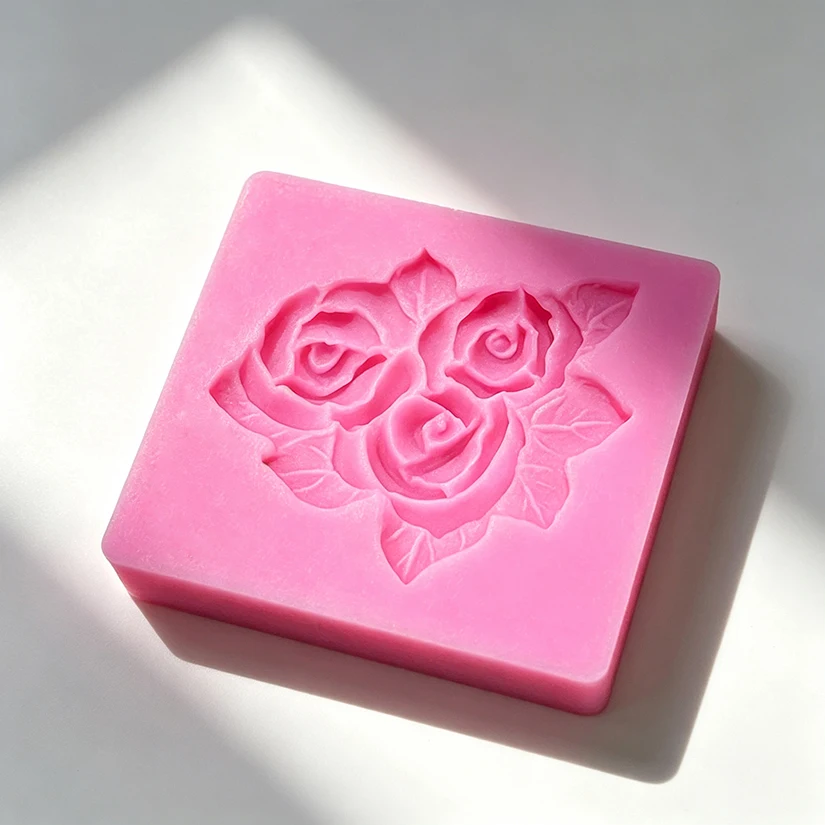 Rose Shape Silicone Mold Sugarcraft Chocolate Cupcake Baking Mold Fondant Cake Decorating Tools