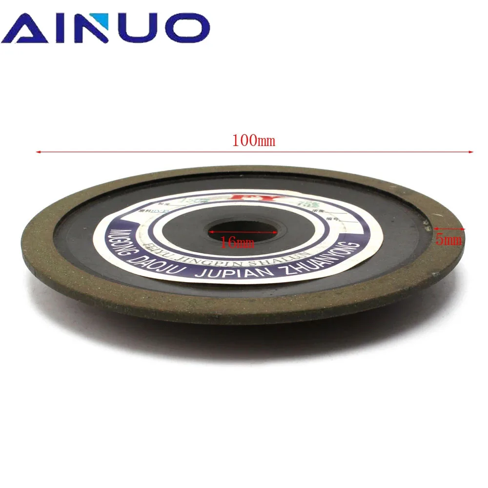 4" 5" 6" Bakelite Resin Tapered Diamond Grinding Wheel Abrasive Disc for Carbide Hard Steel