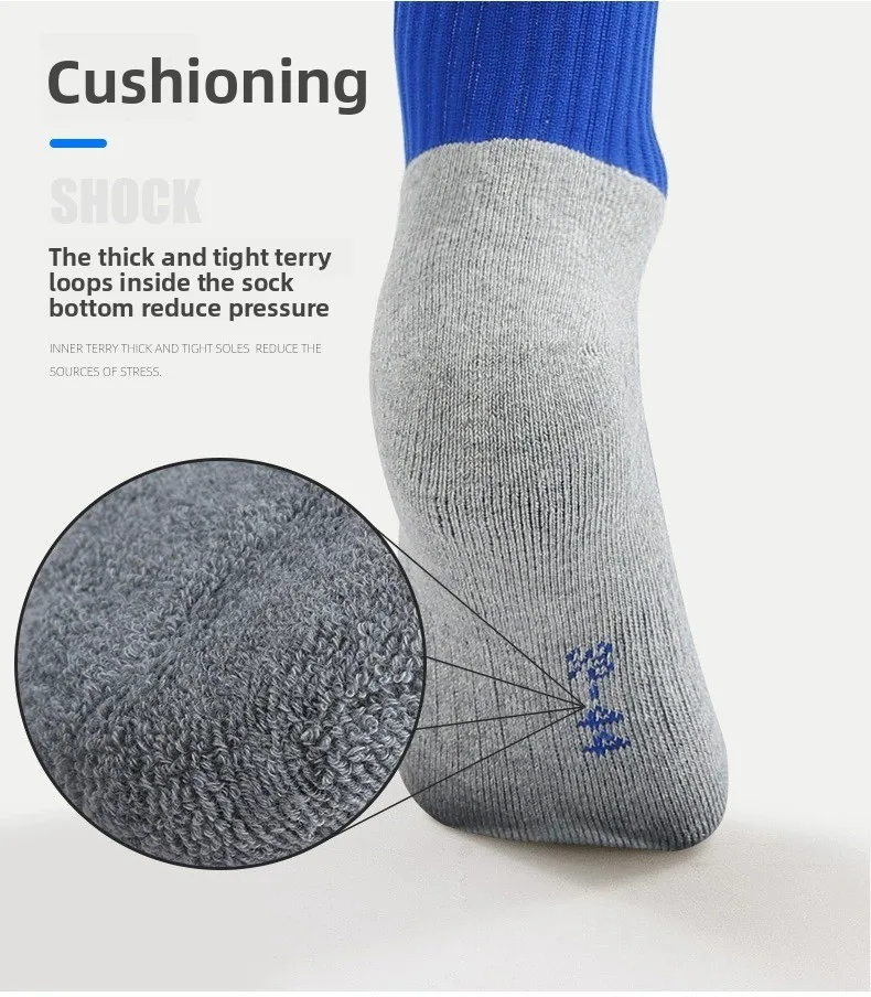 KELME Kid Soccer Socks Football Stockings Training Competition Basketball Over Knee High Breathable Sports Socks 8101WZ3001