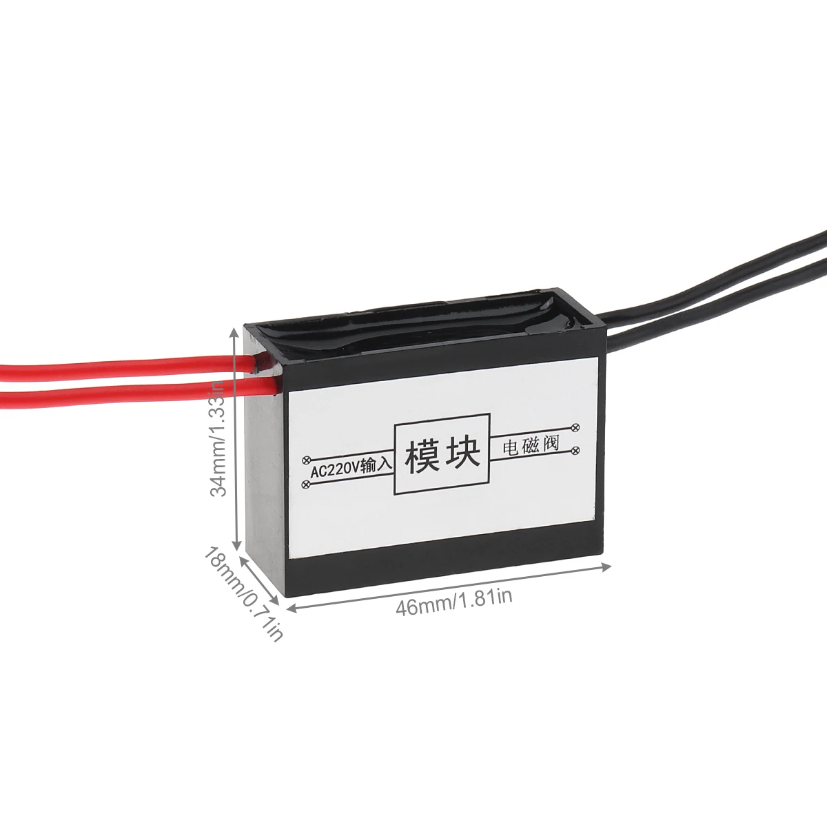 4 Wire AC220V DC24V DC12V Solenoid Valve Energy Saving Module 24h Long Time Power Work No Heat Valve Parts