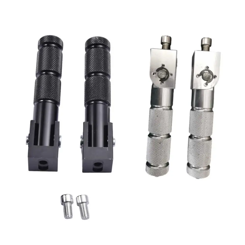 8mm Universal Pedals Folded Footrest Footpeg For Motorcycles, Bicycles, Electric Vehicles, Mopeds, Karts, Scooters
