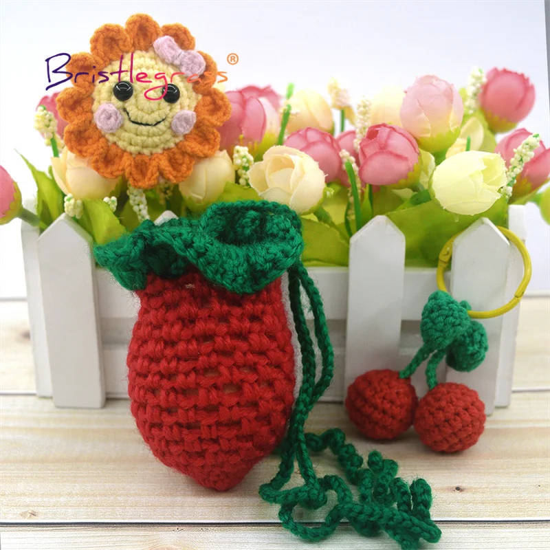BRISTLEGRASS 1 Skein 50g Acrylic Crochet Yarn 5 Strand Milk Cotton Thread Baby Sweater Scarf Doll Fabric DIY Hand Knitting Craft