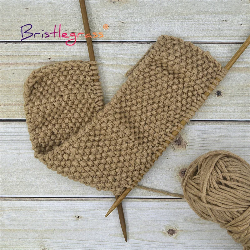 BRISTLEGRASS 1 Skein 50g Acrylic Crochet Yarn 5 Strand Milk Cotton Thread Baby Sweater Scarf Doll Fabric DIY Hand Knitting Craft