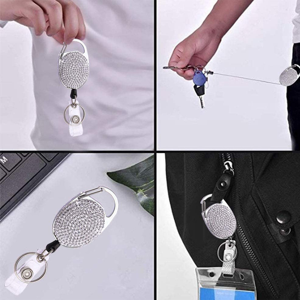 Nurse Doctor Retractable Badge Reel Student Nurse Exhibitioncolorful Gift for Hospital Medical Women Mens Badge Reel