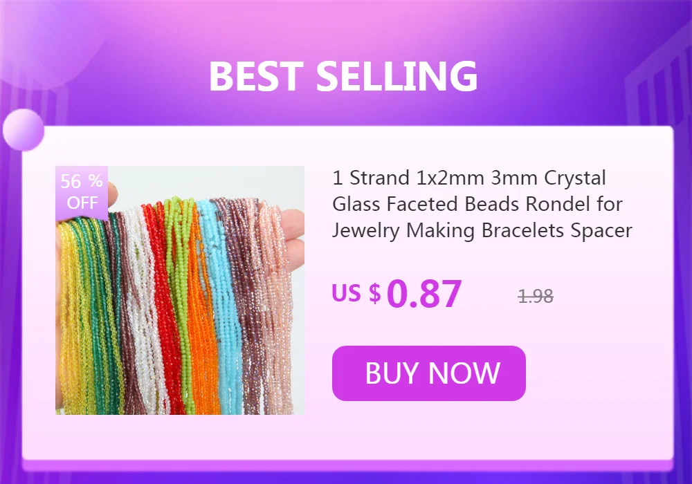 1strand 3*4mm 6mm Crystal Rondelle Beads Faceted Loose Spacer Glass Beads Multicolor Diy for Jewelry Making Bracelet Necklace