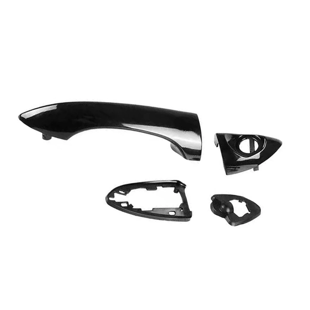 Car Exterior Door Handles Car Right Side Door Handle Outer Outside RHD For BMW X5 E53 2000-2006 ABS Car Accessories