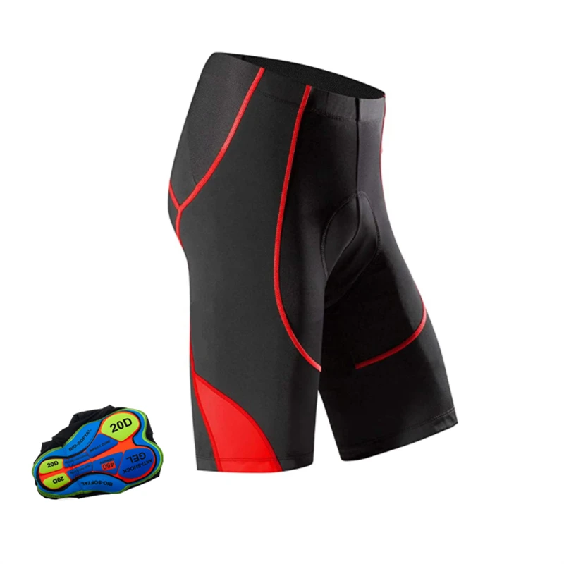 Short Pants Mountain Bike Shorts Cycling Clothing Shockproof Cycling Shorts 20D Gel Pad Cycling  Bicycle Clothes