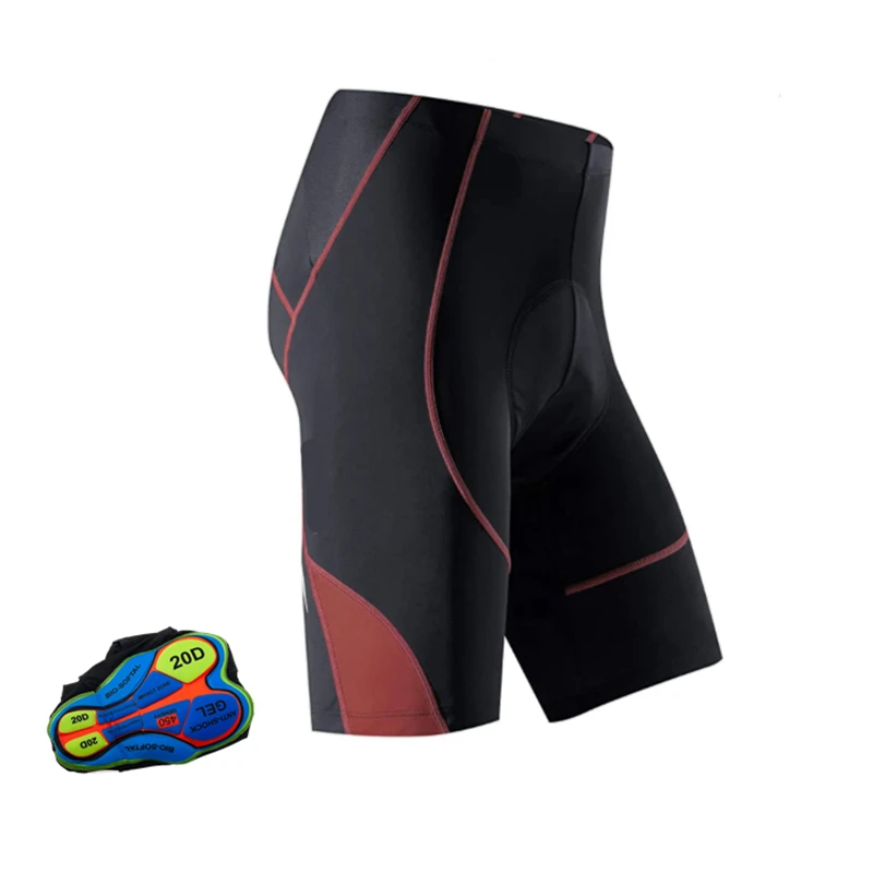 Short Pants Mountain Bike Shorts Cycling Clothing Shockproof Cycling Shorts 20D Gel Pad Cycling  Bicycle Clothes