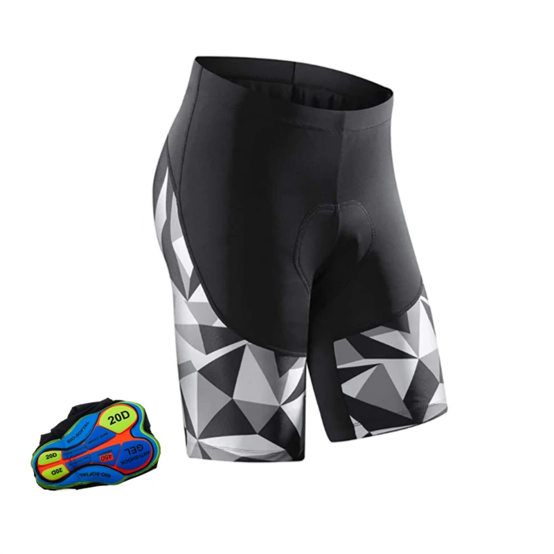 Short Pants Mountain Bike Shorts Cycling Clothing Shockproof Cycling Shorts 20D Gel Pad Cycling  Bicycle Clothes