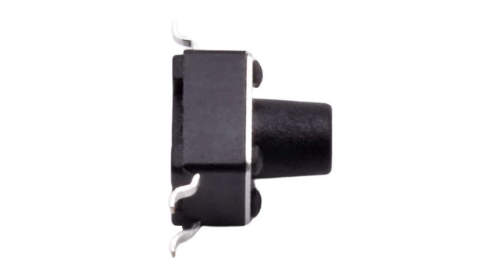 50pcs 6*6*4/5/6/7/8/9/10mm On Off Momentary SMD SMT Tactile Tact Micro Mini Push Button Switch 12V Black Electronic Power Reset