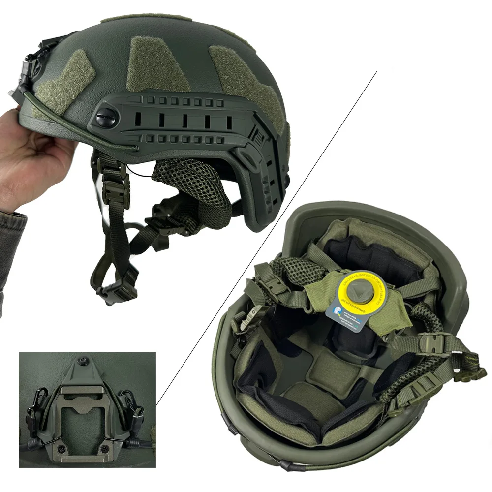 2026 New LPRED Fast HDPE Wendy High Cut PE Helmet 2 Generation high-grade lining UHMW-PE .44 Helmet