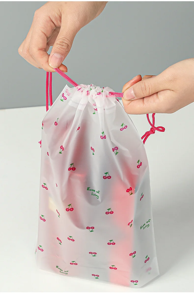 Cute Transparent Waterproof Travel Cosmetic Bag Women Makeup Case Bath Make Up Toiletry Wash Beauty Kit Storage Pouch