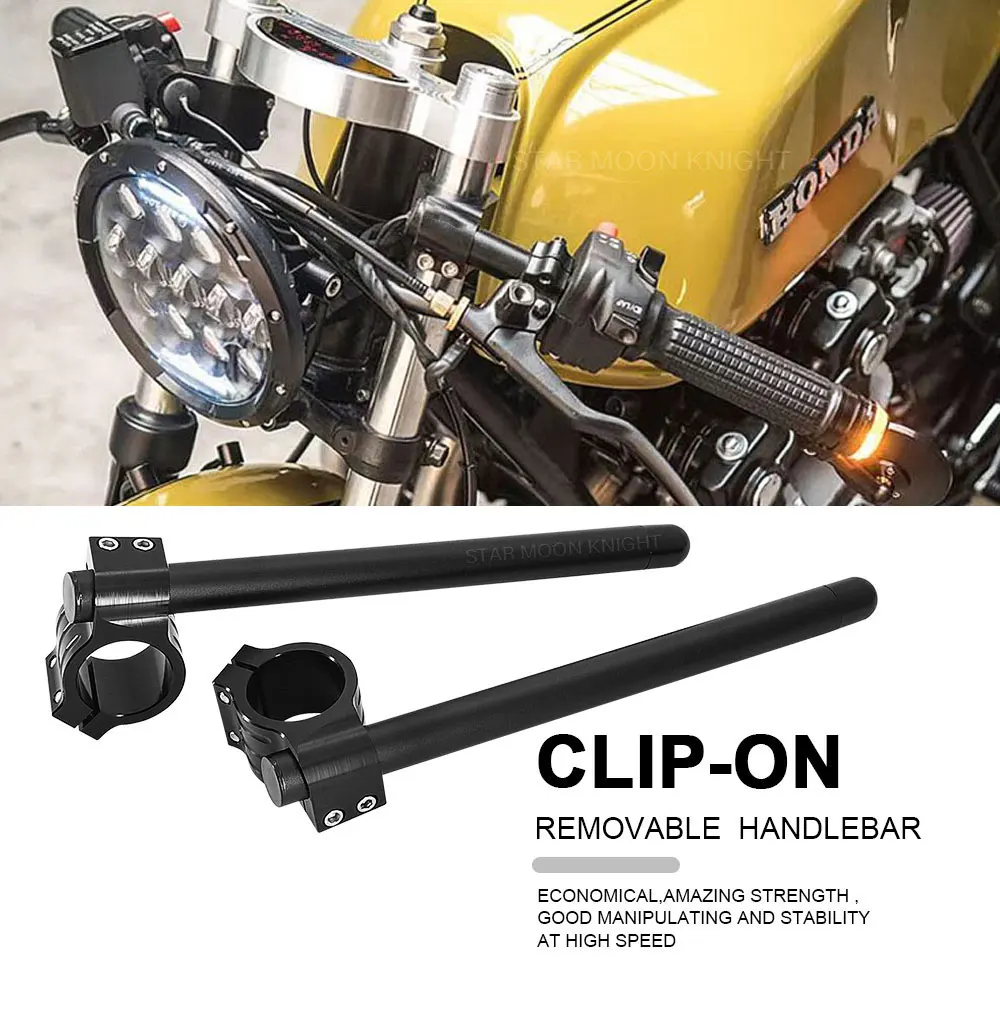 YZF-R1 YZF-R7 YZF-R6 YZF-R3 YZF-R25 YZF R1 R7 R6 R3 R25 For Yamaha Handlebar Racing Adjustable Clip On Ons Fork Handle Bar