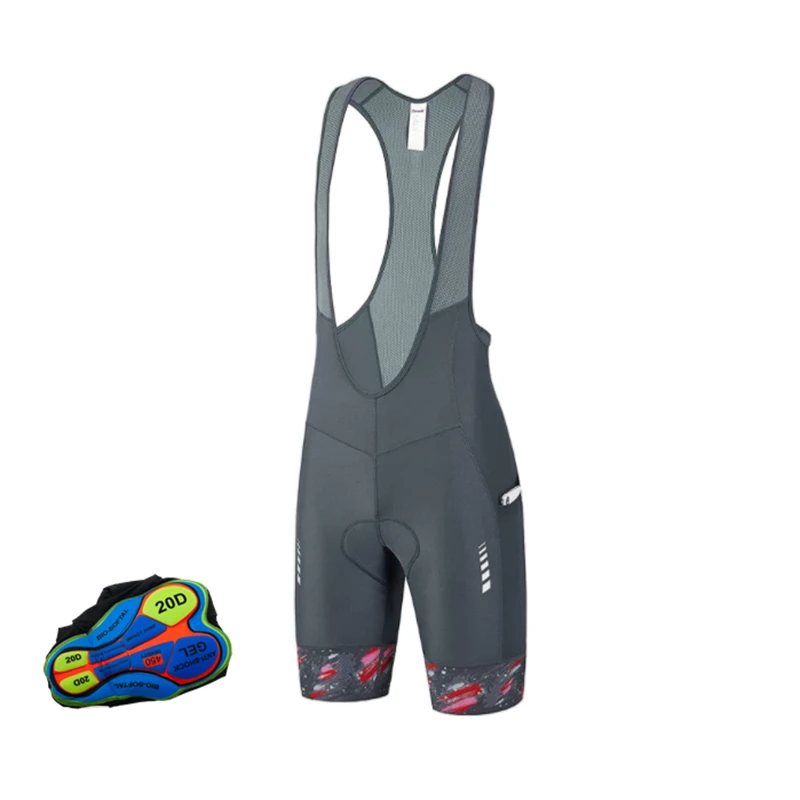 2021 Sport Mountain Cycling Pants Bike Shorts Cycling Shorts Team Men Summer Cycling Bib Shorts 20D GEL Breathable