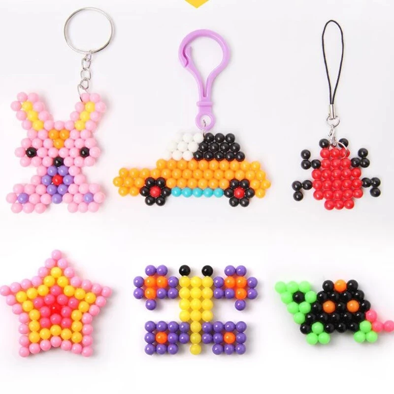 NEW DIY Water Spray Beads 24 Colors Refill Beads Puzzle Crystal Set Ball Games 3D Handmade Magic Toys for Children Manualidades