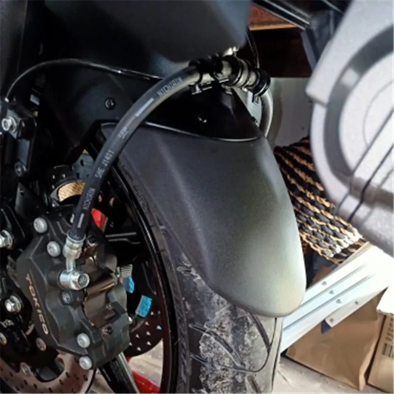 For SUZUKI SV 650 SV650 2016 2017 2018 2019 2020 2021 Motorcycle Front Mudguard Fender Extender Extension Accessories