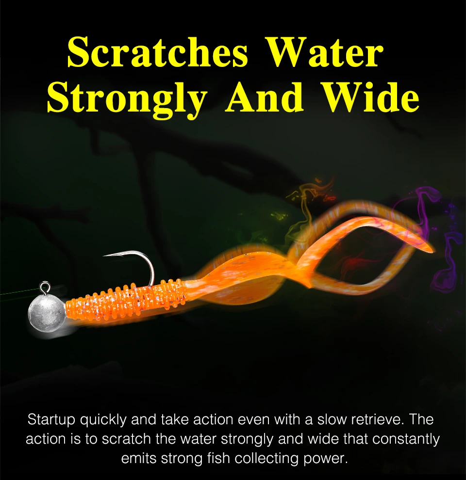 TSURINOYA Fishing Lure Grub 63mm 0.7g 40pcs Light Game Ajing Artificial Soft Bait BOUNDEN Bass Add Shrimp Salt Silicone Swimbait