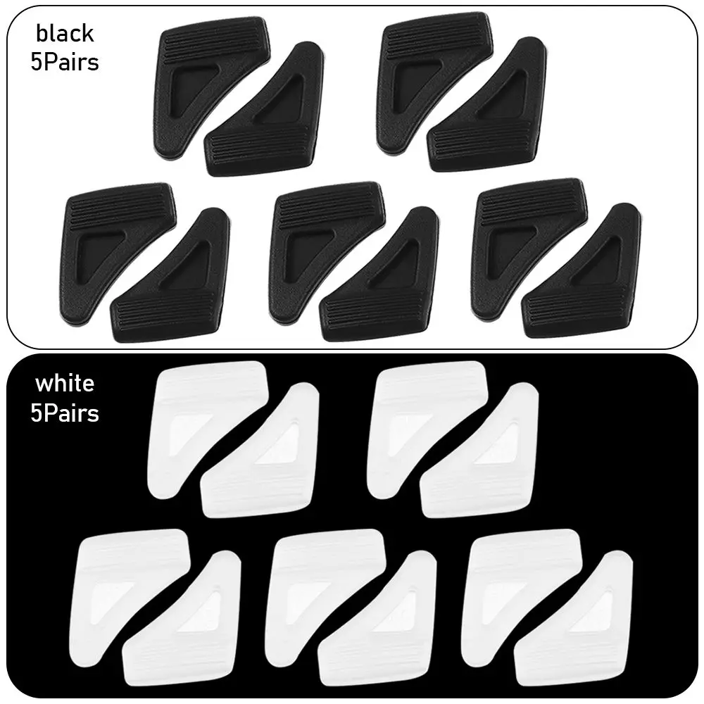 5Pairs Glasses Anti-slip Ear Hook Cover Anti-lost Silicone Glasses Legs Sleeve Holder For Sports Sunglasses Glasses Accessories