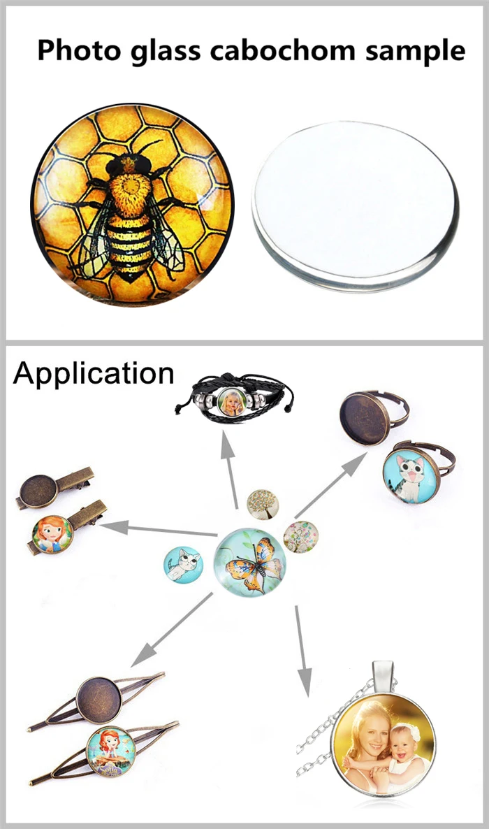 Glass DIY Jewelry Dragon Cat Toys Eyes Ragdoll Toy Eyeball  8MM-30MM Round photo glass cabochon demo flat back Making findings