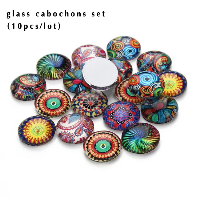 Glass DIY Jewelry Dragon Cat Toys Eyes Ragdoll Toy Eyeball  8MM-30MM Round photo glass cabochon demo flat back Making findings