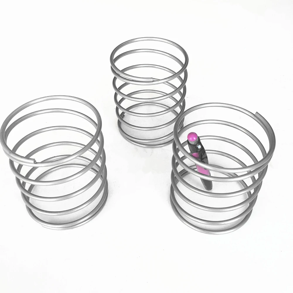 Yiqianyuan 2Pcs Wire Diameter 1.5mm SUS304 Stainless Steel Large Diameter Compression Spring OD=30mm-40mm Free Length 30mm-150mm