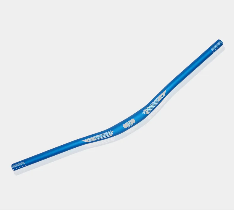 LUNJE-Aluminum Alloy Bicycle Handlebar, Mountain Bike Handlebar, Road Bike Straight Handlebar, 6 Degree, 31.8x720mm, 780mm