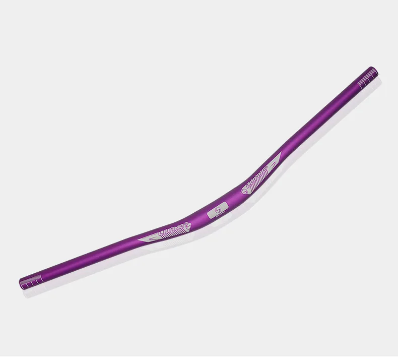 LUNJE-Aluminum Alloy Bicycle Handlebar, Mountain Bike Handlebar, Road Bike Straight Handlebar, 6 Degree, 31.8x720mm, 780mm