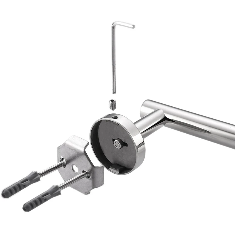 New SUS 304 Stainless Steel Toilet Paper Holder,Round Tissue Holder,Paper Roll Dispenser