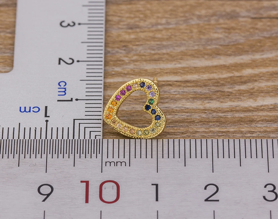 Fashion Female Luxury Crystal Round Stud Earrings Vintage Gold Color Wedding Party Jewelry Copper Zircon Crystal Stone Earrings