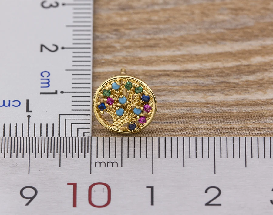 Fashion Female Luxury Crystal Round Stud Earrings Vintage Gold Color Wedding Party Jewelry Copper Zircon Crystal Stone Earrings