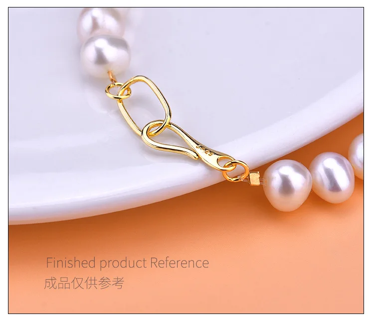 Jewelry DIY accessories material 925 Sterling Silver Necklace Bracelet question mark clasp connection clasp end CLASP BRACELET e
