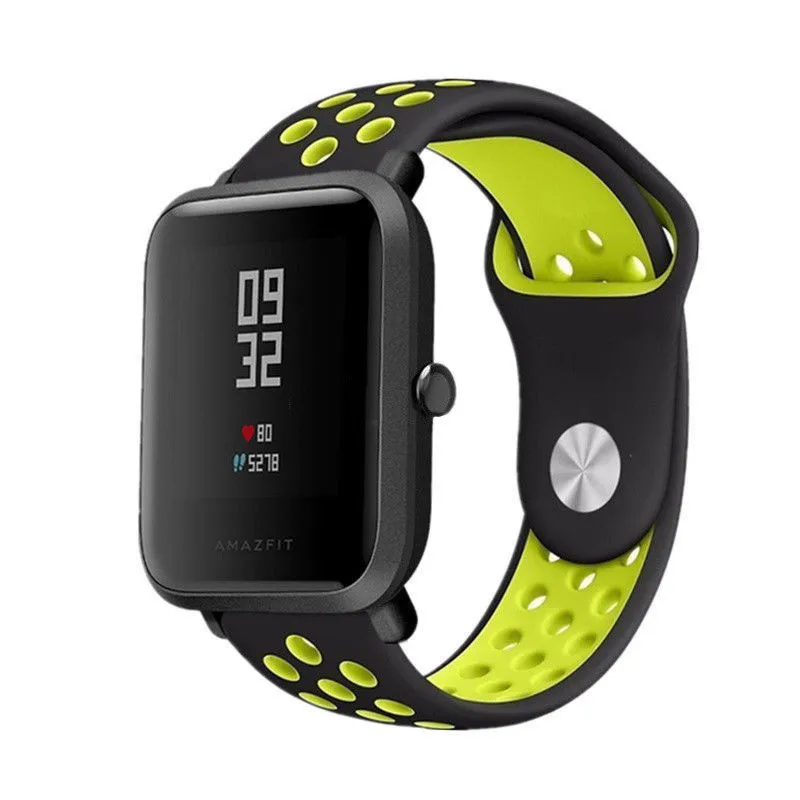 20mm/22mm Silicone band For Amazfit GTS/2/2e/GTS2 Mini/GTR 3/Pro 47mm/GTR2/2e/stratos 2/3 Sport Watch Bracelet Amazfit bip strap