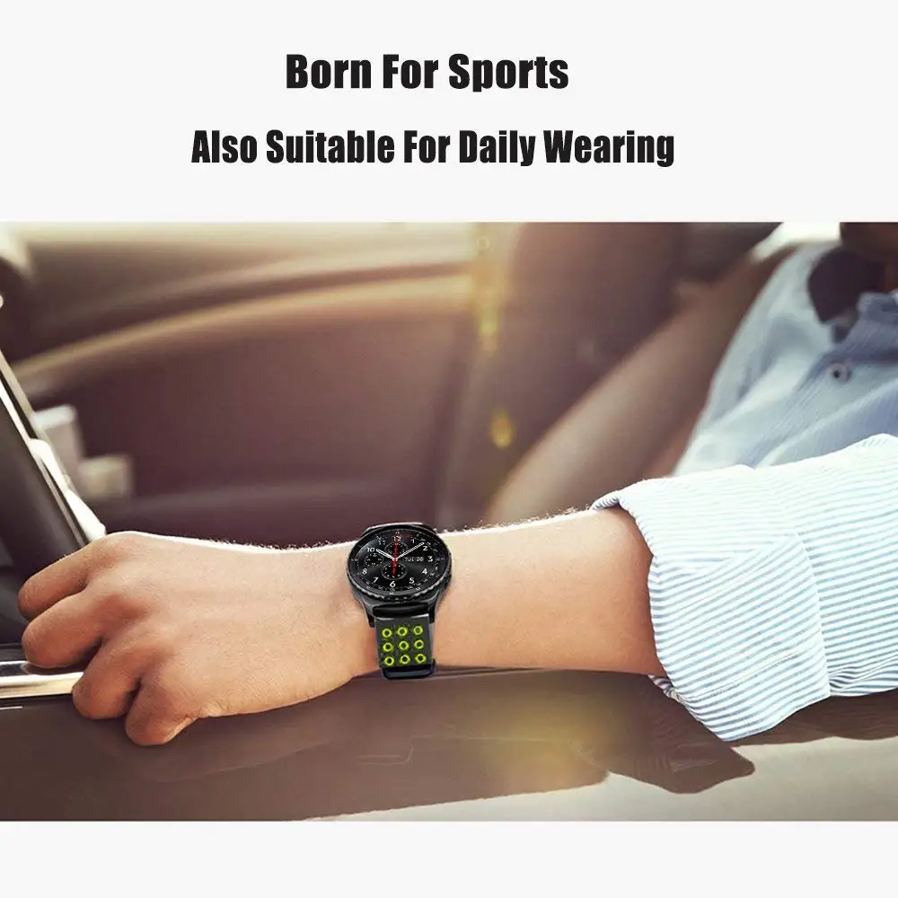 20mm/22mm Silicone band For Amazfit GTS/2/2e/GTS2 Mini/GTR 3/Pro 47mm/GTR2/2e/stratos 2/3 Sport Watch Bracelet Amazfit bip strap