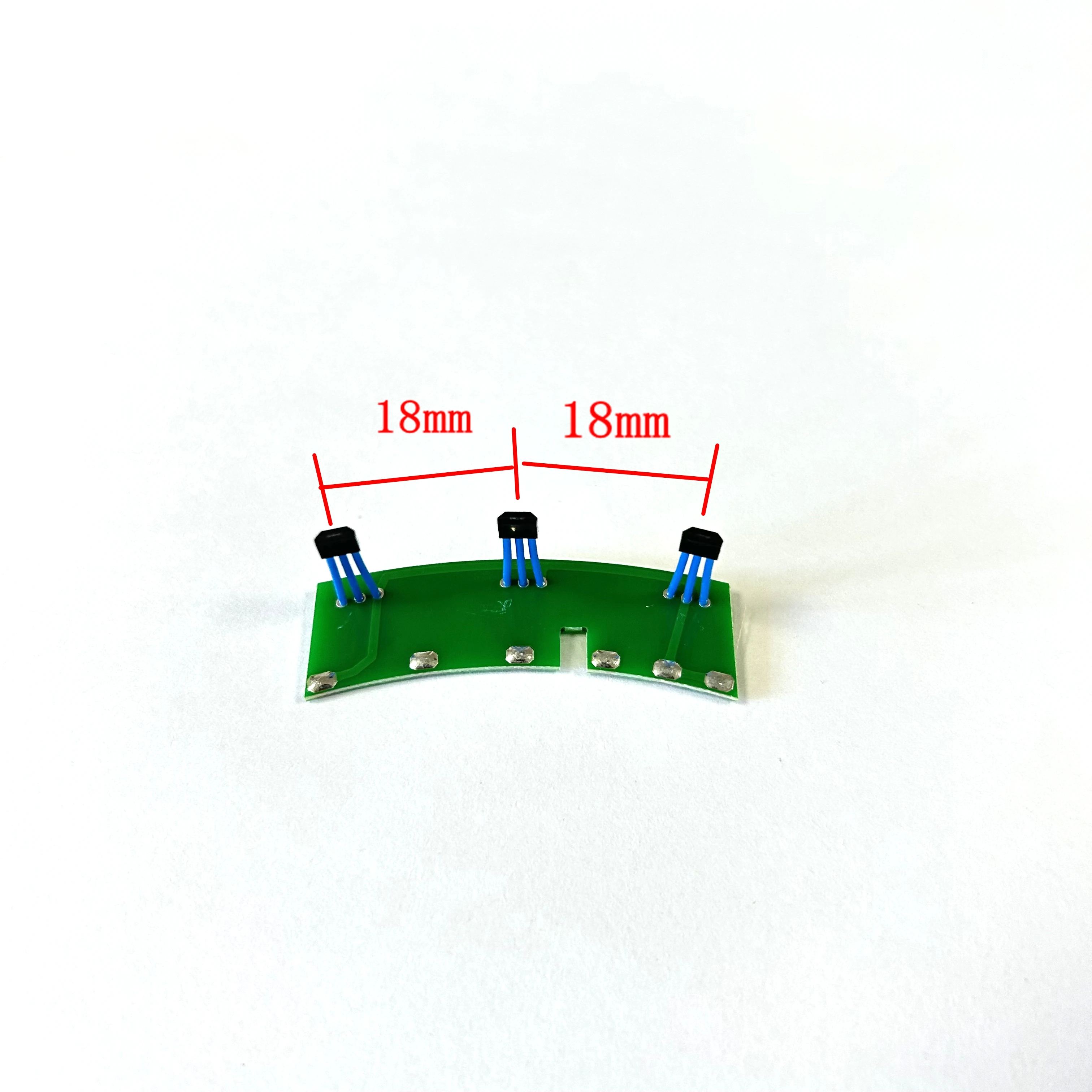 PCB board for E-bike 1000W/1500W/2000W Gearless Hub Motor Control Green Part for Hall sensor wiring