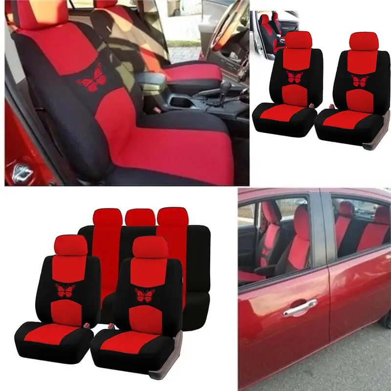 Fashion Car Seat Covers Universal Car Seat Cover Car Seat Protection Covers Women Car Interior Accessories (9 Colors)