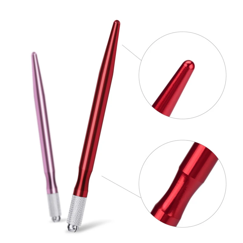 1pcs Microblading Manual Tattoo Pen Permanent Makeup Lips Eyebrow Machine For Embroidery Needle Tebori Blade Tattoo Accessories